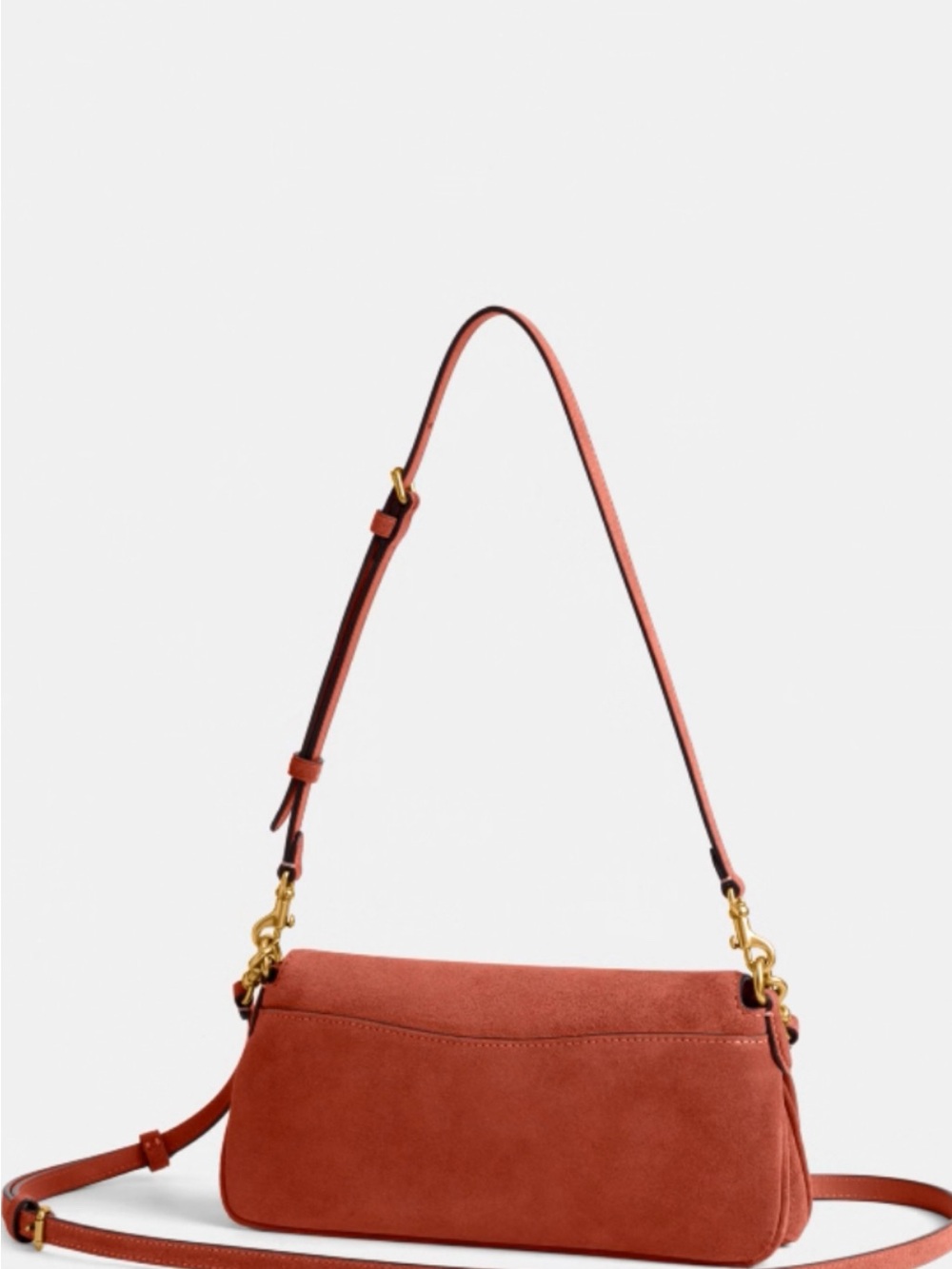 Coach Jet Shoulder Bag in Brass/Clay with Gold Hardware - Picture 3 of 10
